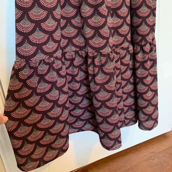 Michael Kors Scalloped Chandelier Maxi Dress, Sz M - Picture 6 of 11